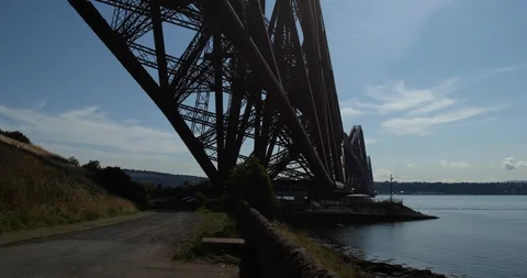 Forth Bridge Stock Footage 101313201