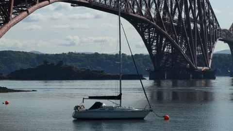 Forth Bridge Stock-Footage 101313405