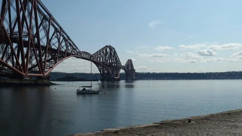 Forth Bridge Video stock 101313420