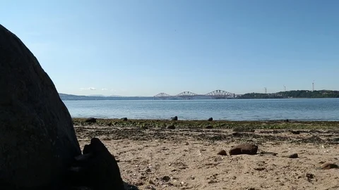 Forth Bridge Stock Footage 101313809