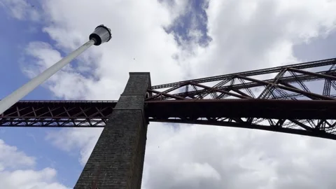 Forth Bridge Stock Footage 310914240