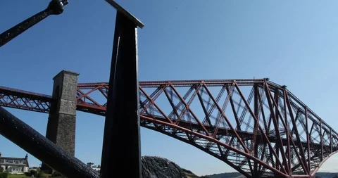 Forth Bridge, Scotland, 4K Stock Footage 101312929
