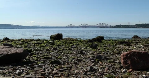 Forth Bridge, Scotland Stock-Footage 101312069