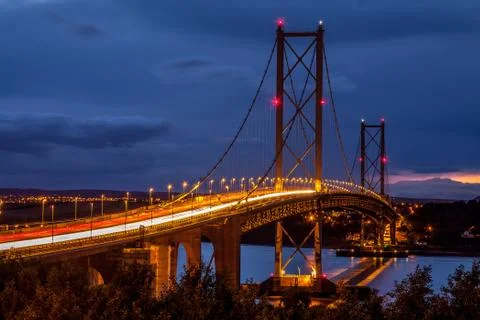 Forth Bridge Scotland Foto stock