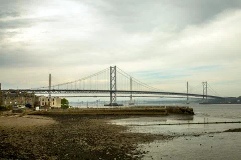 Forth of firth road bridge Stock Photos