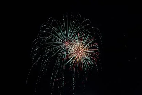 Forth of July Fireworks Stock Photos