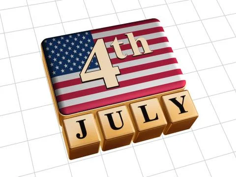 Forth of july Stock Illustration