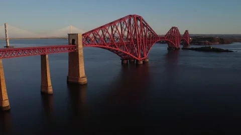Forth rail bridge 4 Stock Footage 152217888