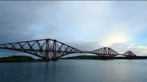 Forth rail bridge Stock Footage 22257895