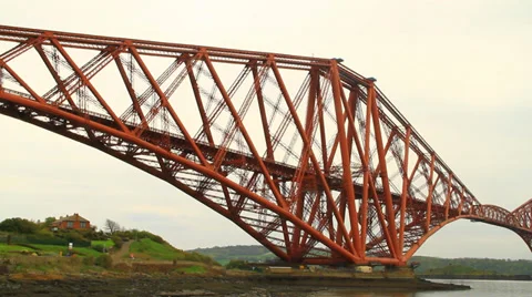 Forth Rail Bridge Vídeos de archivo 37975678
