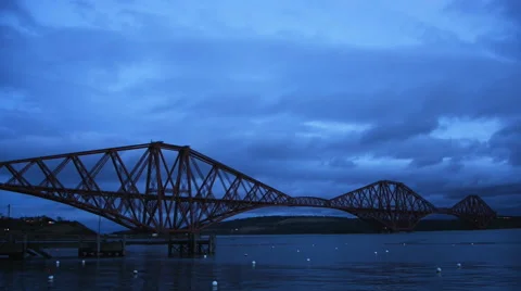 Forth rail bridge Stock Footage 47921763