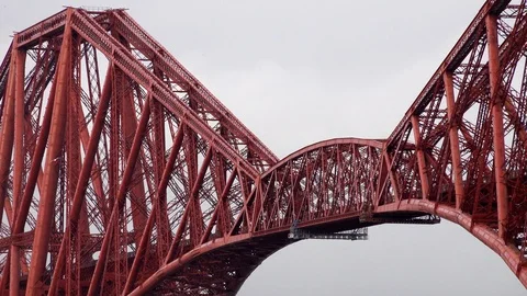 Forth Rail Bridge Stock Footage 103847091