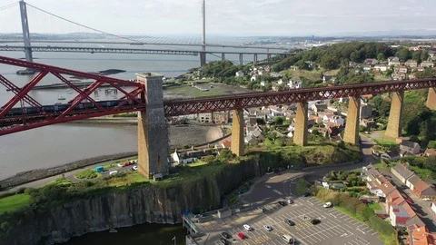 Forth Rail Bridge Stock Footage 116258810