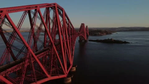 Forth rail bridge Stock Footage 152133981