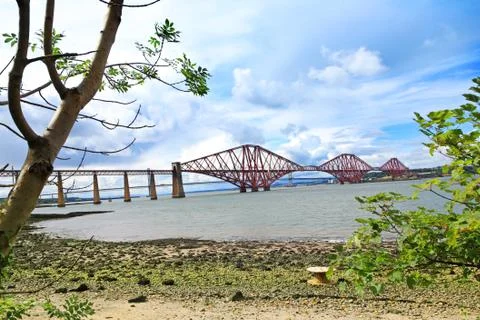 The forth rail bridge Stock Photos