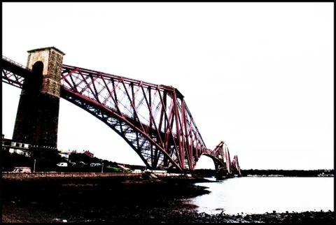 Forth Rail Bridge 스톡 사진