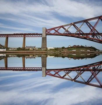 Forth rail bridge scotland Stock Photos