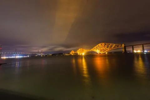 Forth Railway Bridge Stock Photos