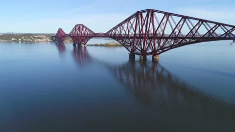 Forth Road Bridge, Queensferry, Edinburgh (5) Stock Footage 219550937