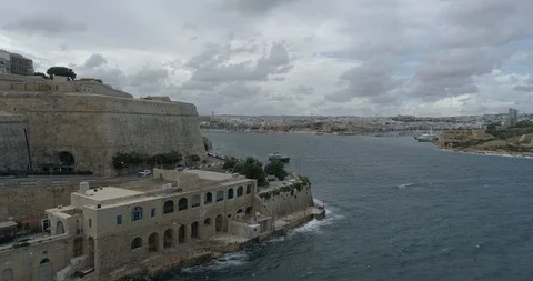 Fortifications Interpretation Centre Malta Stock Footage 119552175