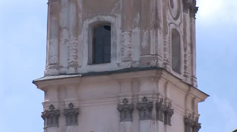 Fortified Carmelite monastery e Stock Footage 23016749