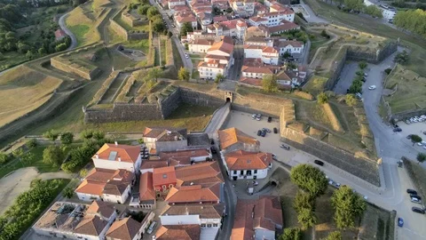 Fortified town, Valença do Minho, Portugal Stock Footage 120176595
