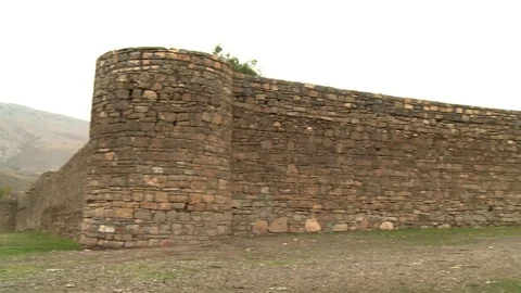 Fortified Wall Stock Footage 73111671
