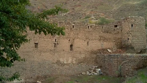 Fortified Wall Stock Footage 73111687