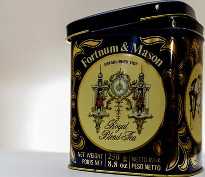 Fortnum and Mason Royal Blend Tea. Fotos Stock