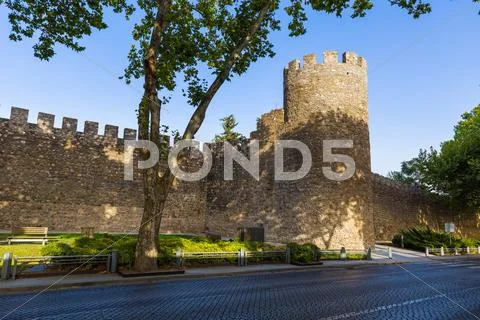 Fortress - Evora Portugal Stock Photos