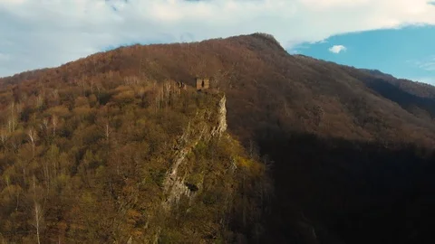 The fortress in the mountains 스톡 동영상 117061163