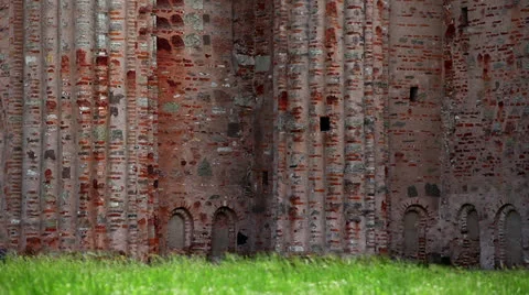 Fortress Wal Stock Footage 26223524