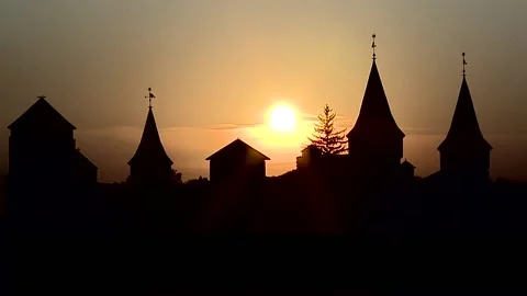 Fortress wall Stock Footage 117313087