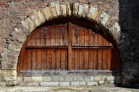 Fortress window Stock Photos