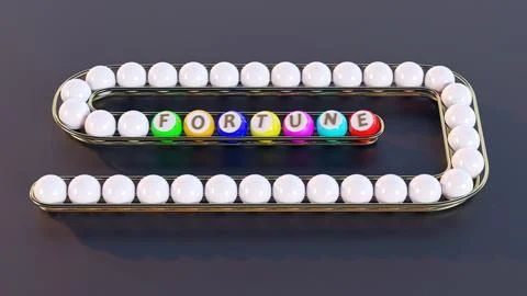 Fortune Background Stock Illustration