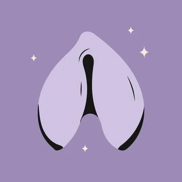 Fortune cookies card. Stock Illustration