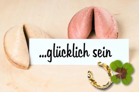 Fortune cookies Foto stock
