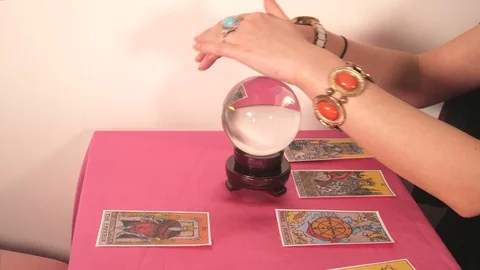 Fortune teller Video stock 115831540