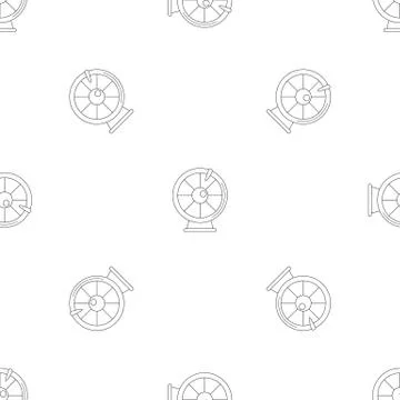 Fortune wheel pattern seamless Stockillustratie
