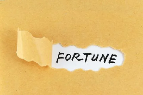 Fortune word Stock Photos