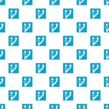 Forty on arrow pattern seamless 库存插图