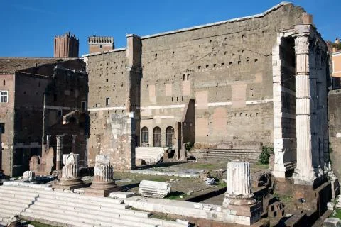 Forum of Augustus Stock Photos