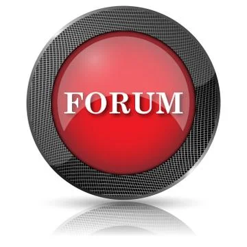 Forum icon Stock Illustration