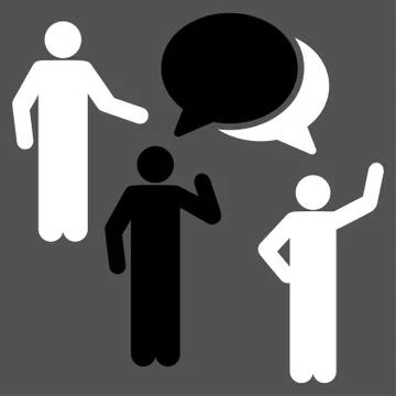 Forum icon Ilustração Stock