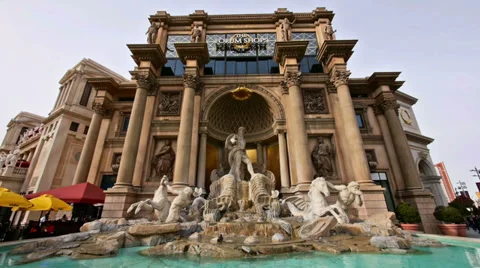 Forum shops caesars palace gods Stock Footage 34379344