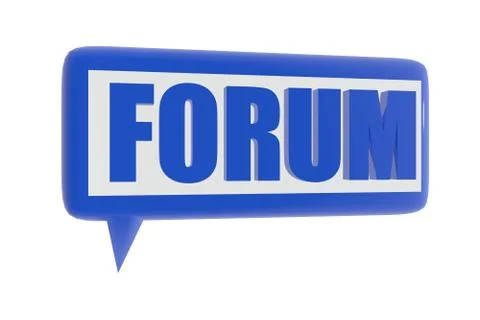 Forum symbol Stock Illustration