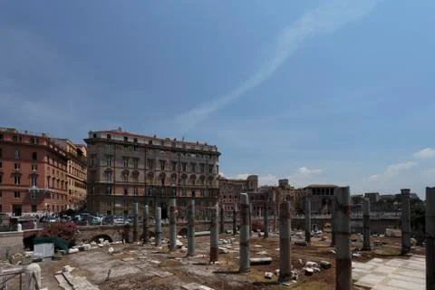 Forum of Trajan Stock Photos