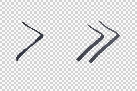 The forward and fast forward symbol with marker Stock Illustration