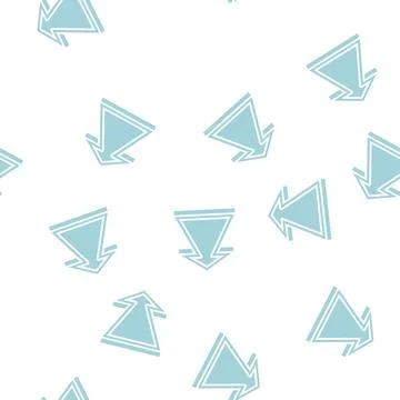 Forward arrow glyph seamless pattern イラスト素材