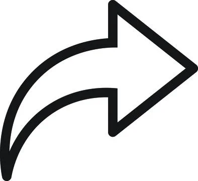 Forward arrow icon Stock Illustration